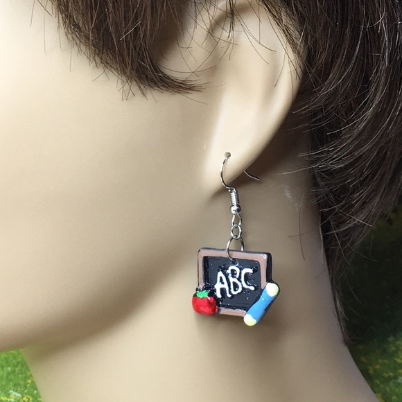 Teacher Earrings - Picture 7 of 7